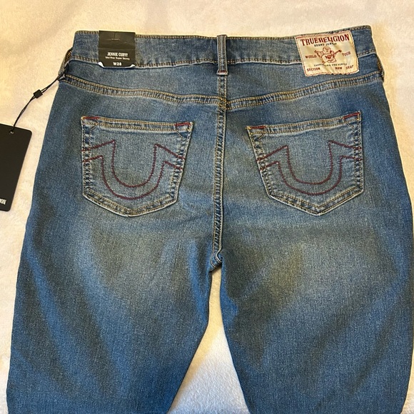 NWT Jennie Mid-Rise Curvy Skinny Jean w/ Raw Hem | Size: 28 | Medium Maze Runner - Picture 7 of 10